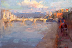 Cat. No. 1055 Italy Florence, The Arno
