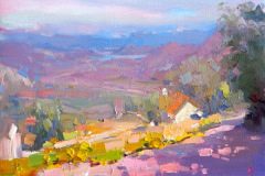Montenegro Valley, by Barry John Raybould, Oil on Canvas, 30cm x40cm, 2021 Montenegro Valley, by Barry John Raybould, Oil on Canvas, 30cm x40cm, 2021