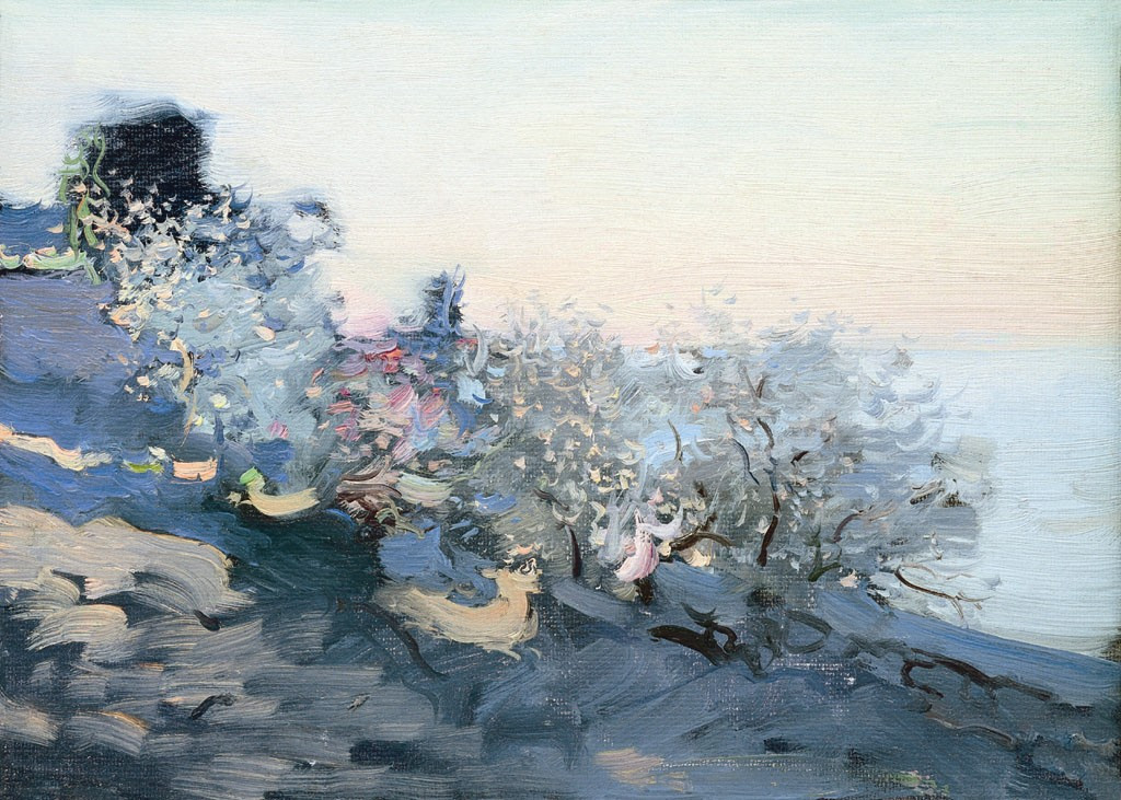 A morning spring, seascape by Bato Dugarzhapov