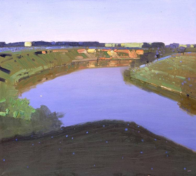 Landscape Painting, by Bato Dugarzhapov