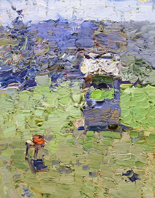 Landscape Painting, by Bato Dugarzhapov