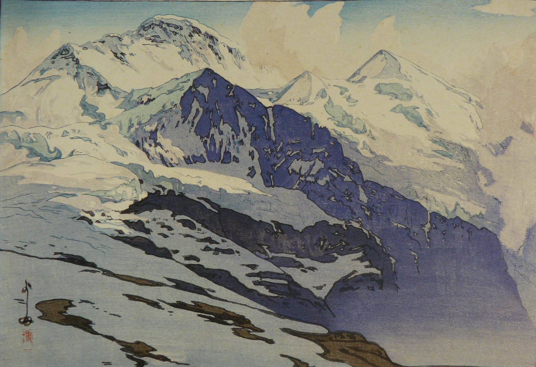 yoshida_hiroshi_1925_the_Jungfrau