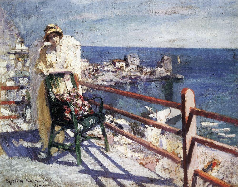 Gursuf, 1914, by Konstantin Korovin