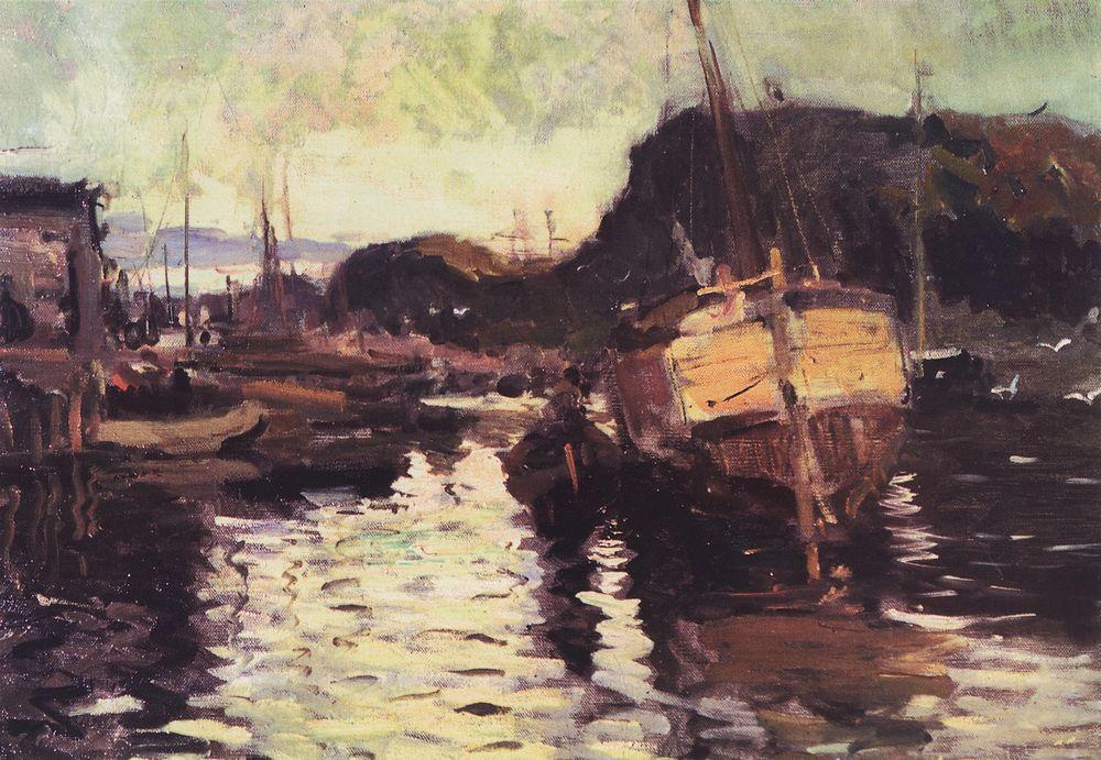 In the north,1899, by Konstantin Korovin