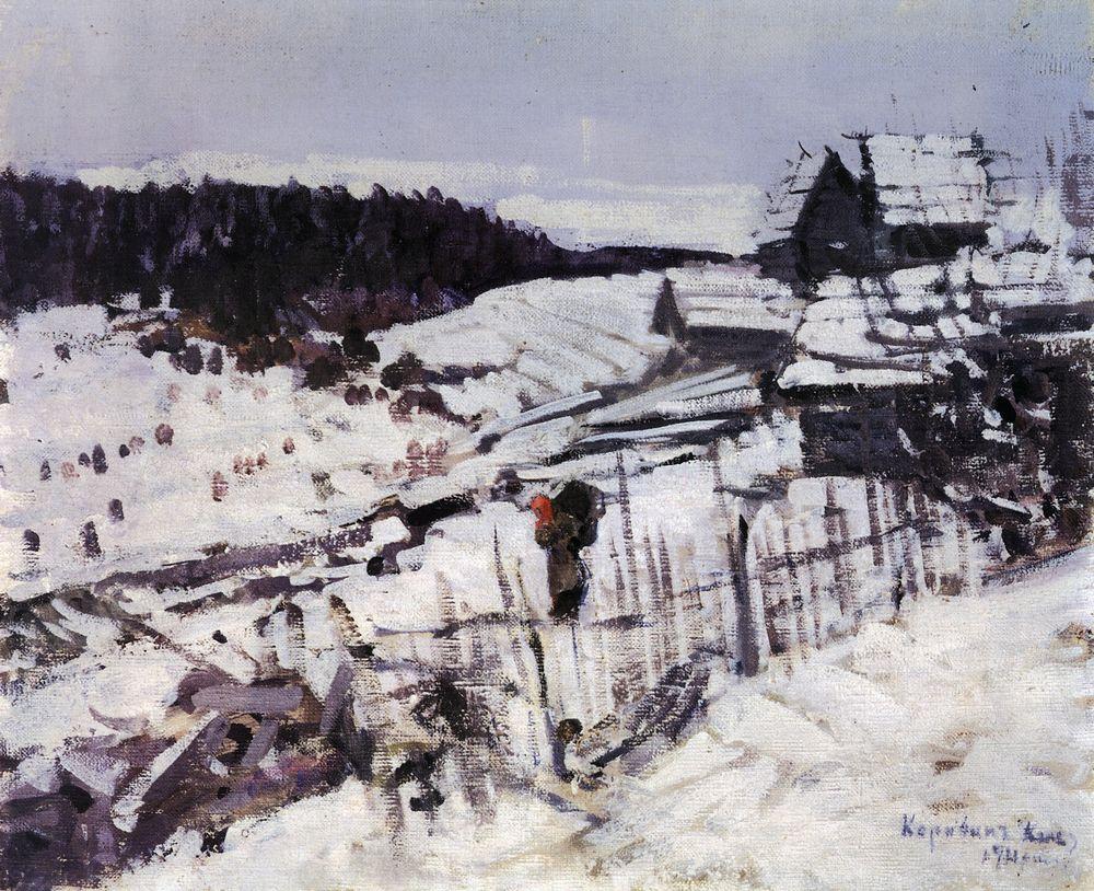 Winter, 1911, by Konstantin Korovin