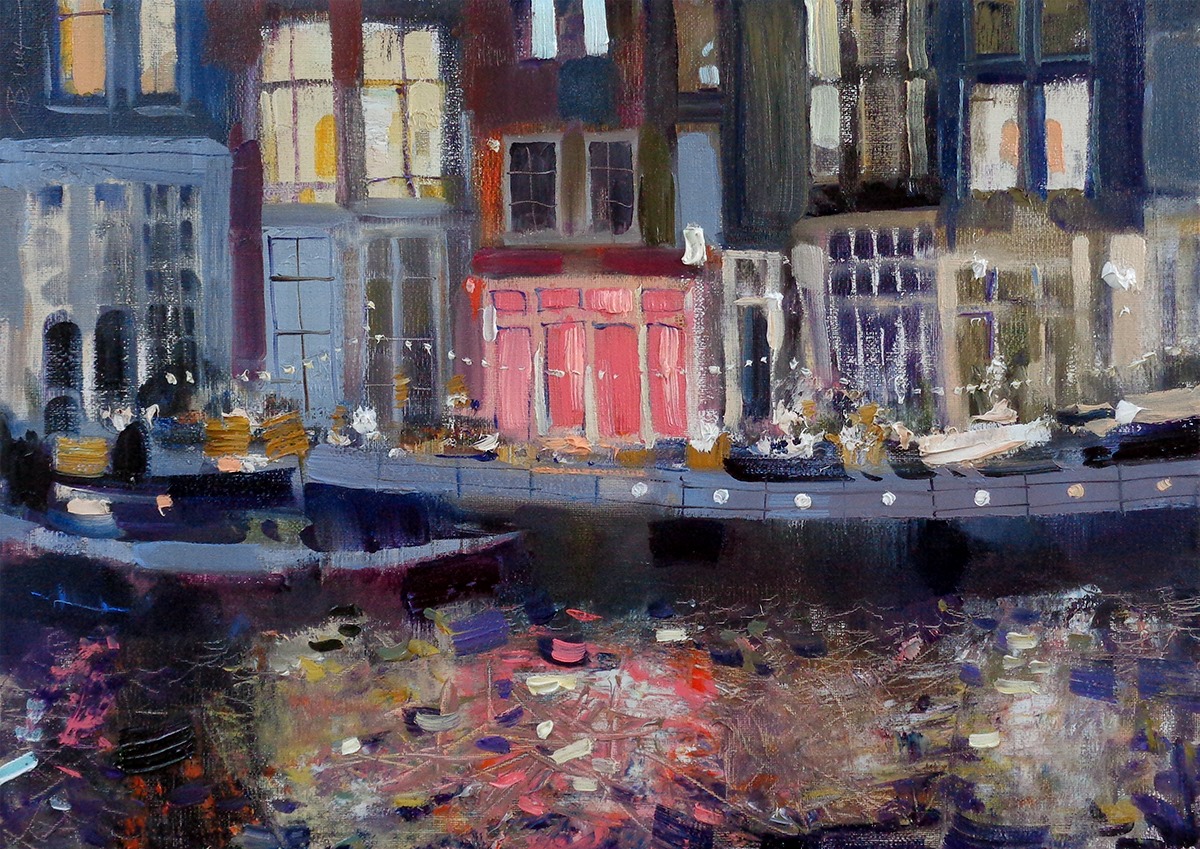 Amsterdam-by-Veronika-Lobareva28.5x40-cm-oil-on-canvas-2020