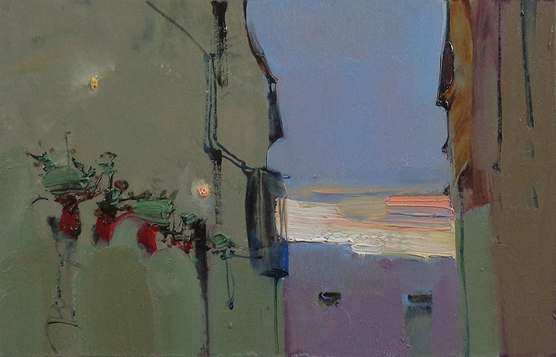 Arcos-de-la-Frontera.-Andalusia.-Spain-by-Veronika-Lobareva-8.7х13.4-cm-oil-2020
