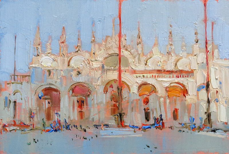 Venice.-San-Marco-by-Veronika-Lobareva-14х21-смoil-2016