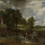 landscape painting in oils by John Constable