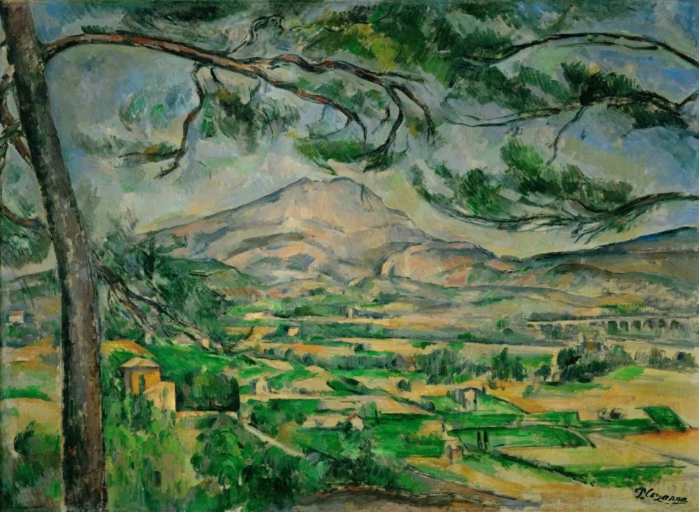 Mont Victoire by Paul Cezanne