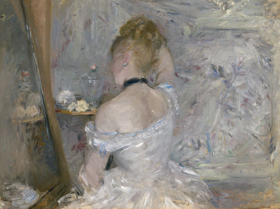 Woman at Her Toilette by Berthe Morisot