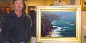 Author of online painting classes, Barry John Raybould