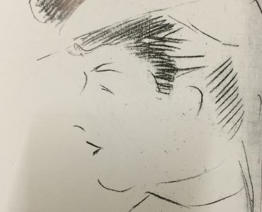Pencil portrait sketch by Giovanni Boldini