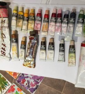 oil painting colors