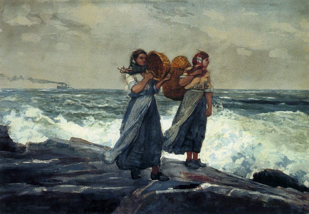 Fresh Breeze, by Winslow Homer