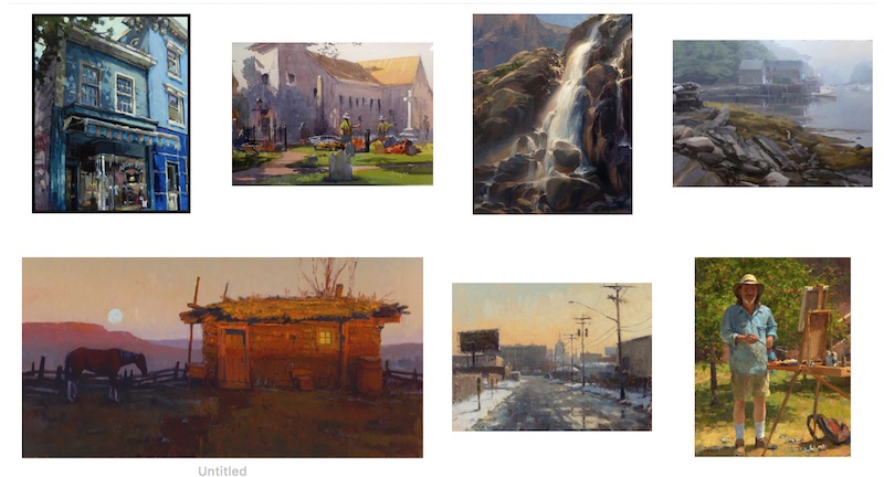 plein air salon painting competition winners