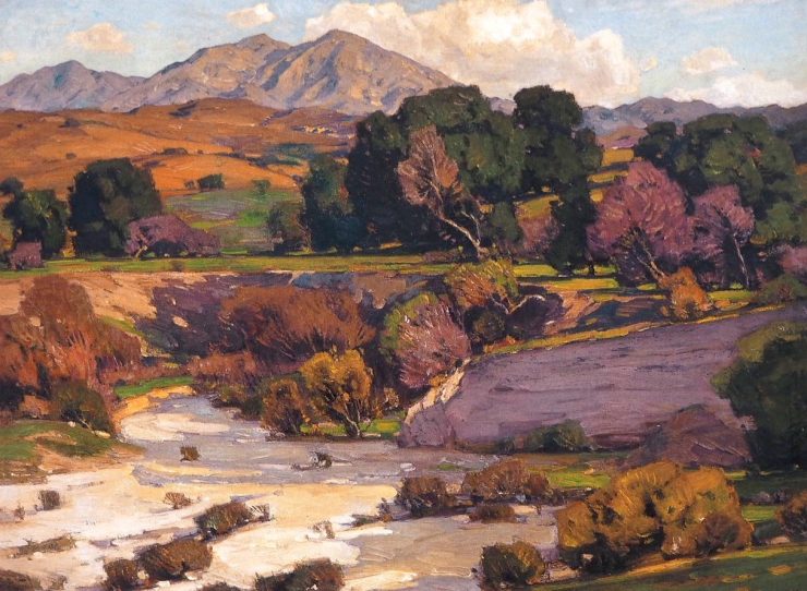 Saddleback Mountain Mission Viejo, William Wendt