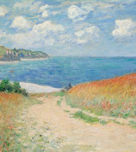 Claude Monet, Path in the Wheat Fields at Pourville, 1882. Oil on canvas