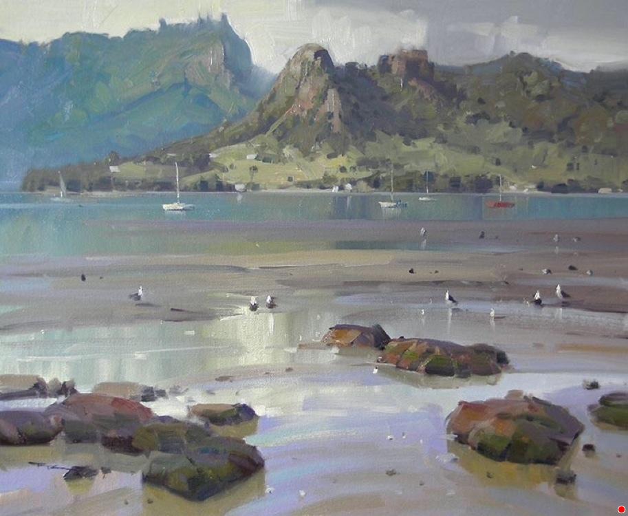 Low Tide, One Tree Point, by Richard Robinson