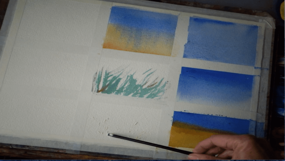 Basic Watercolor Technique Using Masking Fluid Virtual Art Academy