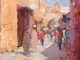 Marrakesh Medina, by Barry John Raybould, 22cm x 30cm, Oil on Linen, , 2020
