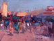 Cat.-No.-1321-Marrakesh-Jemaa-el-fna-12.5cm-x-25cm-Oil-on-Canvas-2020