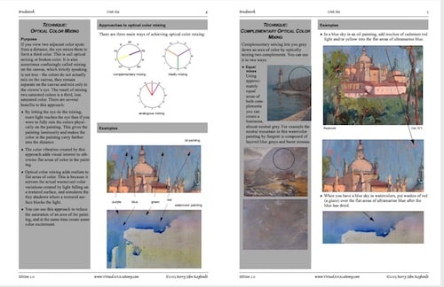 eLibrary for Online Painting Classes