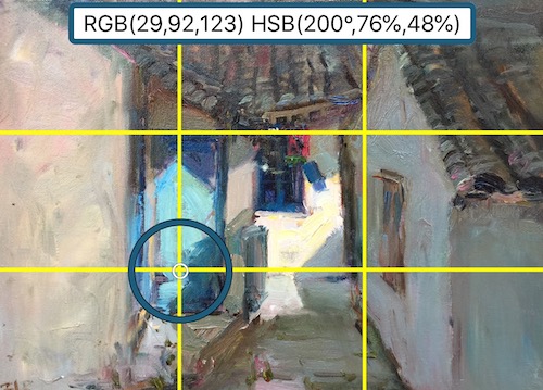 example of the rule of thirds in art