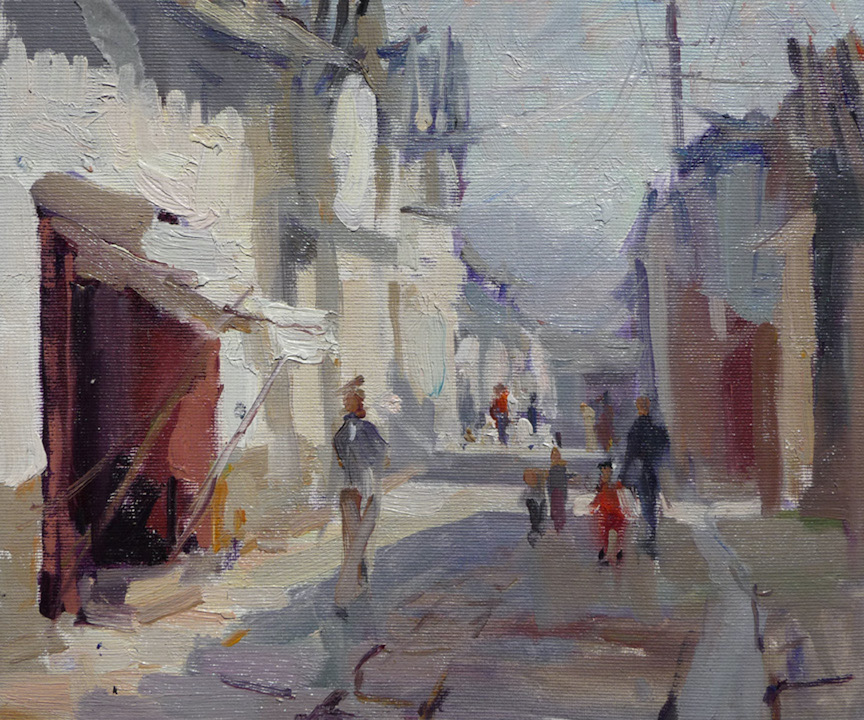 A Stroll in Xizhou by Barry John Raybould A Stroll in Xizhou by Barry John Raybould