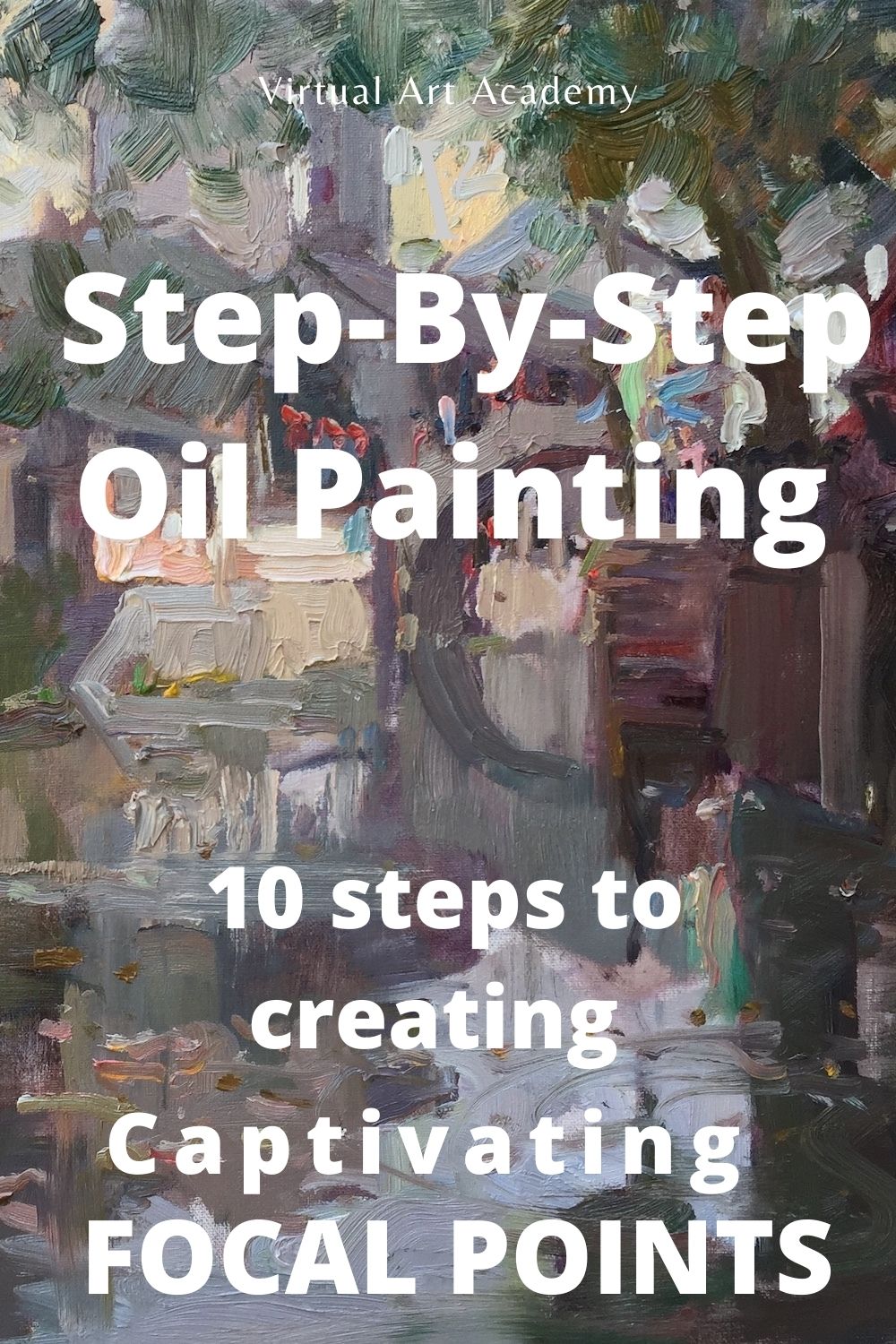 Step By Step Oil Painting Demonstration - Xinchang Village
