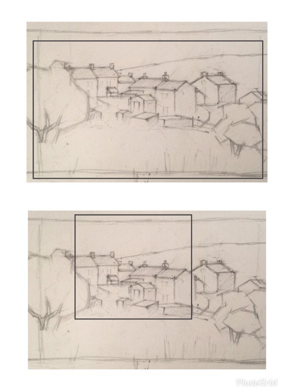 Shape In Art - Cropping A Sketch