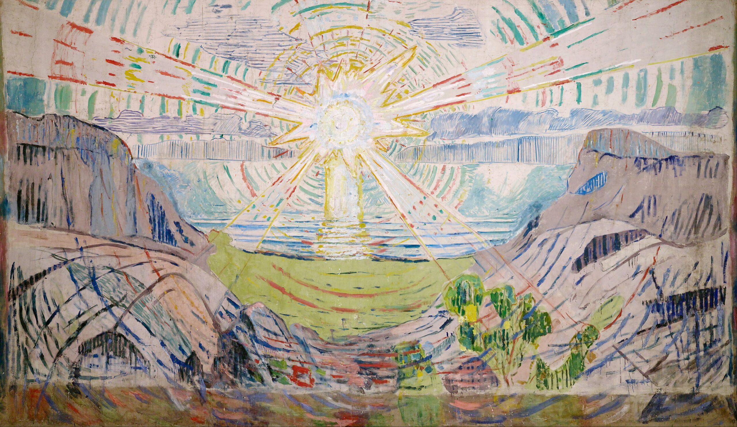 Edvar Munch The Sun