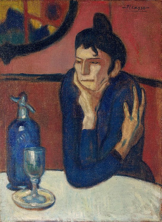 Pablo Picasso Femme au café (Absinthe_Drinker))