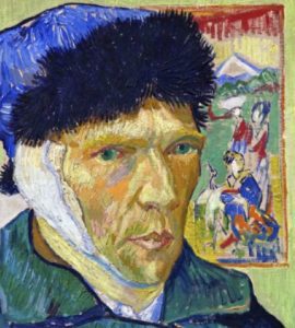 Vincent van Gogh Self Portrait with Bandage