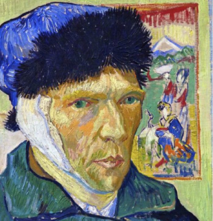 Vincent van Gogh Self Portrait with Bandage