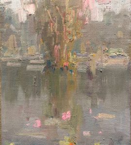 Cat. No. 1353 Thailand Wetlands - 24cm x 17cm - Oil on Linen - 2020 - thailand_1500