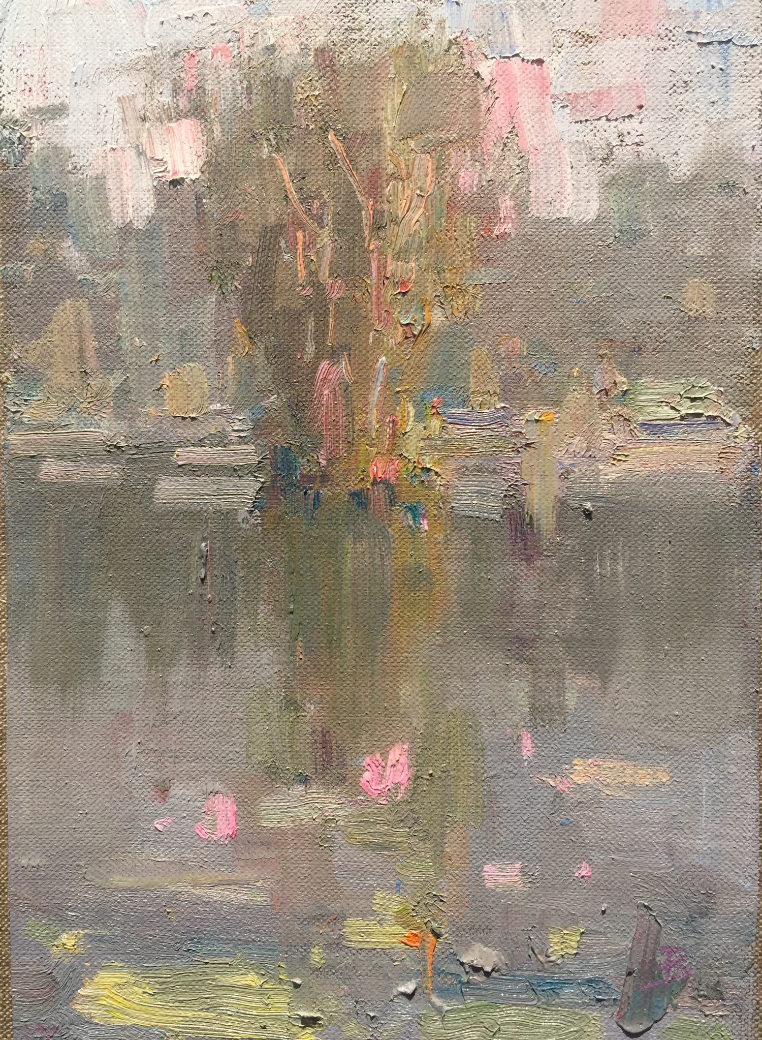 Cat. No. 1353 Thailand Wetlands - 24cm x 17cm - Oil on Linen - 2020 - thailand_1500 plein air