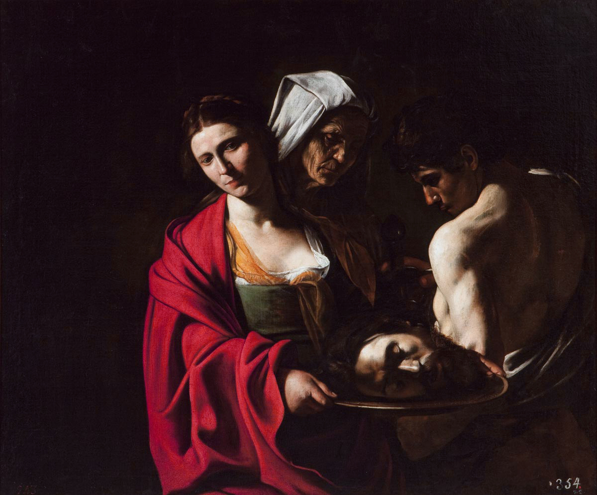 Salom with the Head of John the Baptist, by Caravaggio