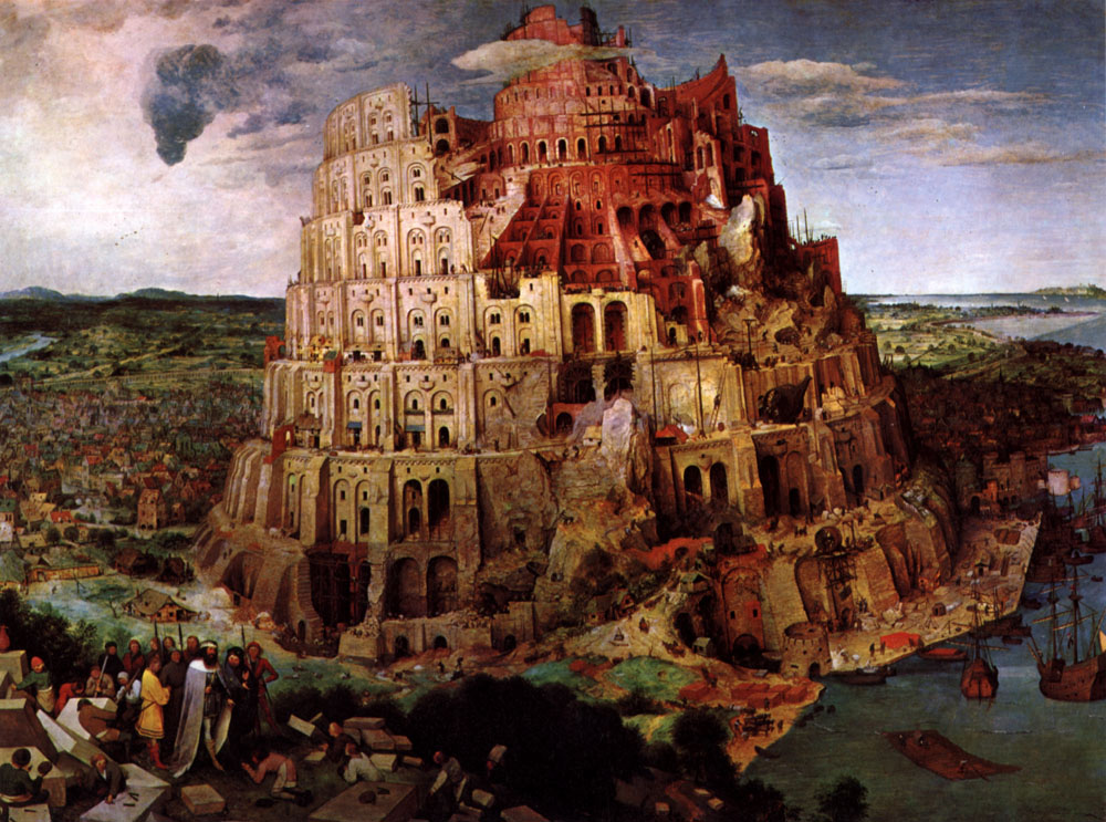 The Tower of Babel by Pieter Breughal The Elder
