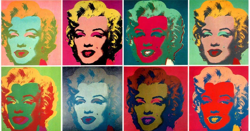 How To Make Orange Andy Warhol Marilyn Monroe