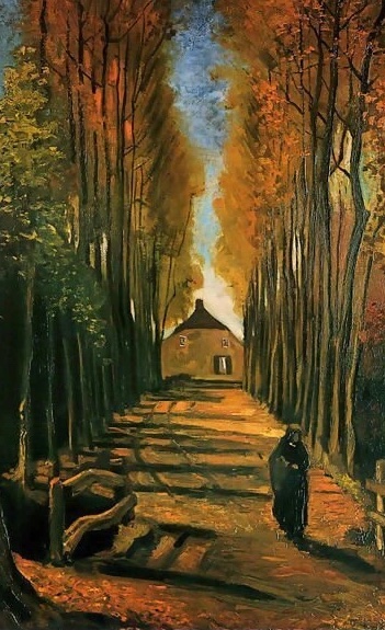 How To Make Orange Vincent Van Gogh Avenue Of Poplars In Autumn