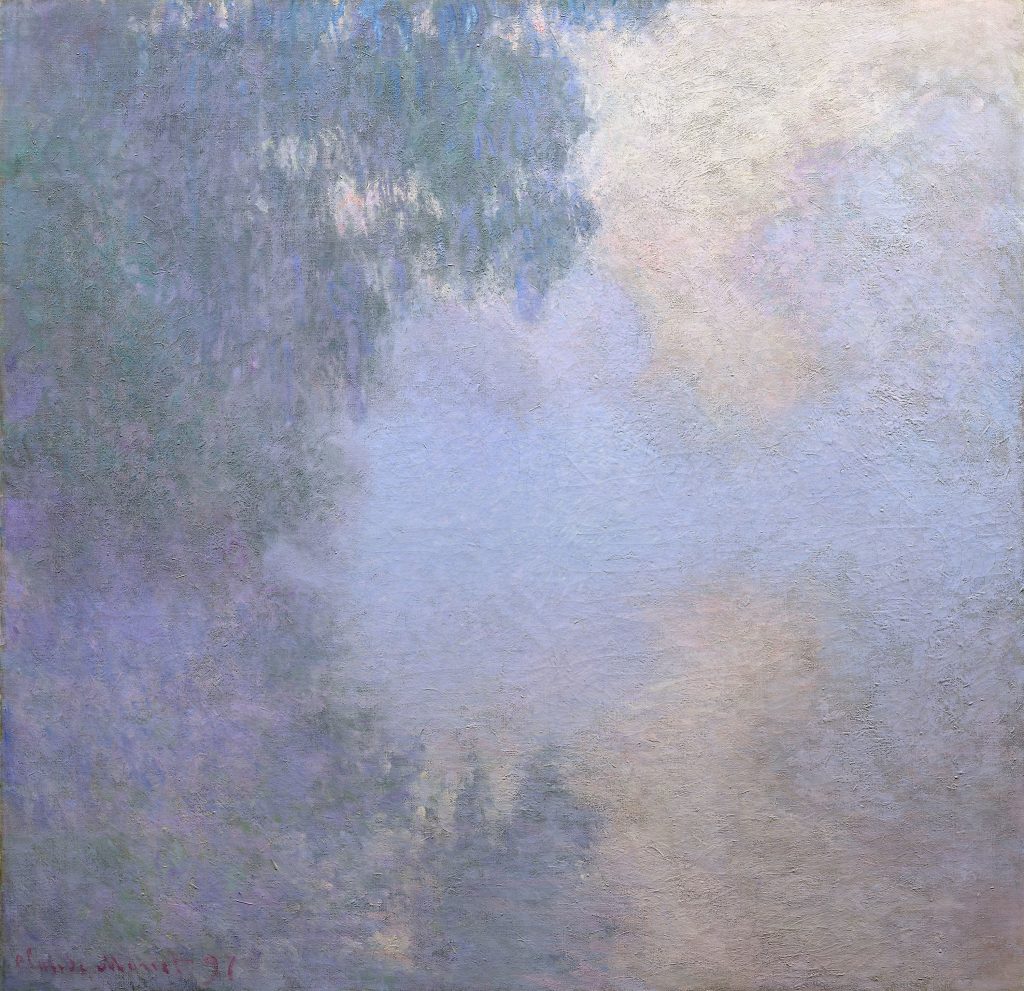 Claude Monet Branch of the Seine near Giverny Mist 1897