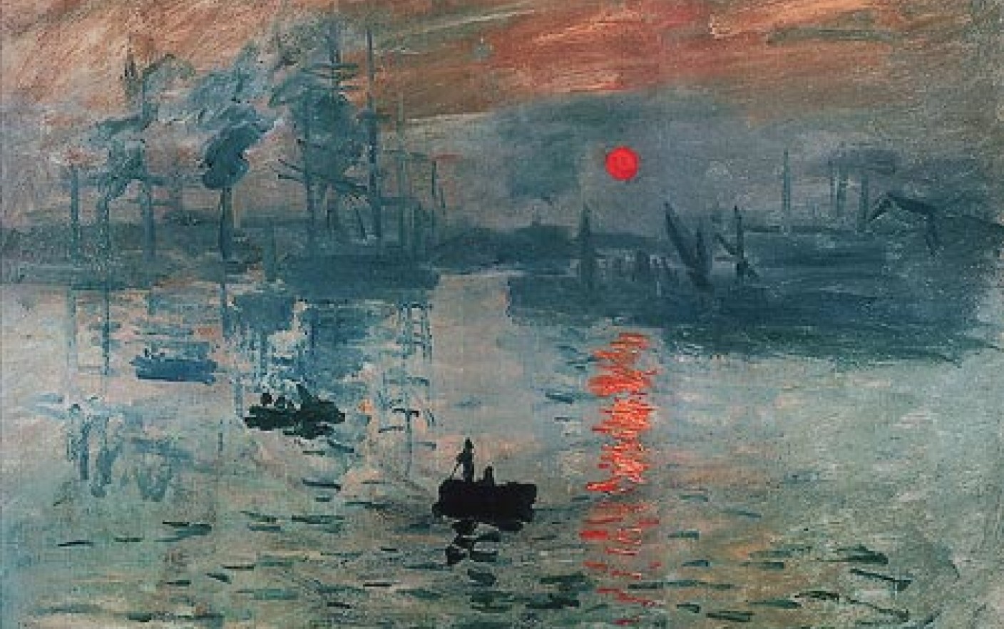 Impression-Sunrise by Claude Monet