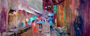 Sichuan Liujiang, by Barry John Raybould, 80cm x 60cm, Oil on Linen