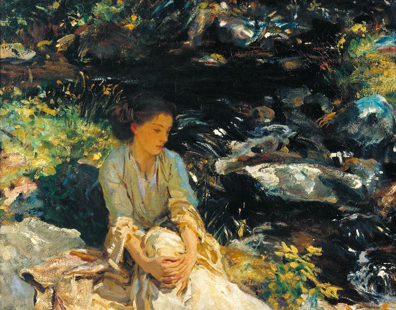 The Black Brook c.1908 by John Singer Sargent 1856-1925