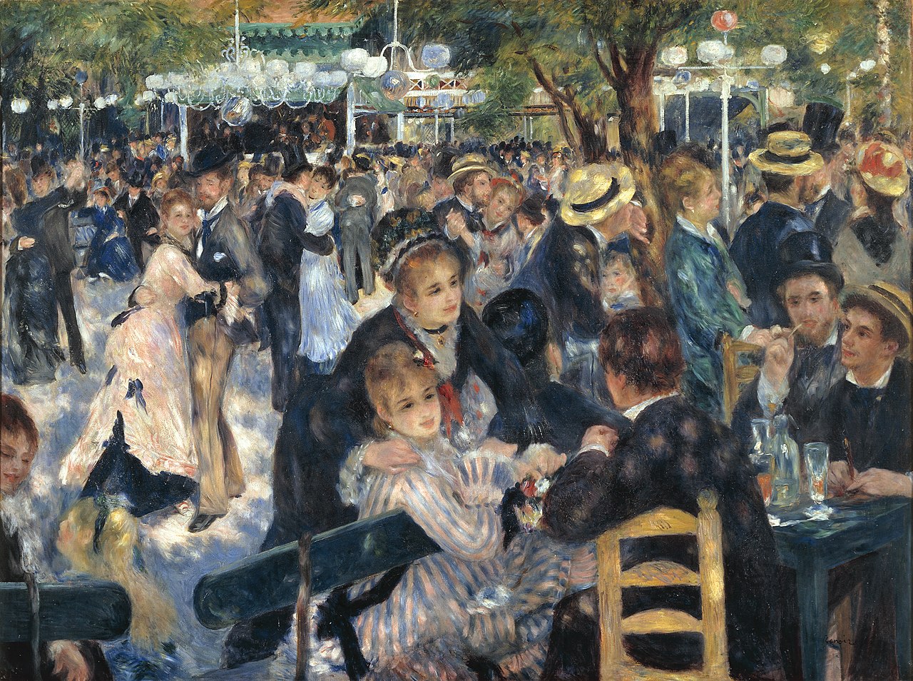 Le Moulin de la Galette by Pierre-Auguste Renoir