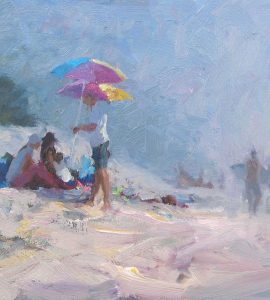 A Day at Carmel Beach by Barry John Raybould