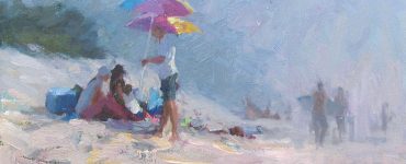 A Day at Carmel Beach by Barry John Raybould