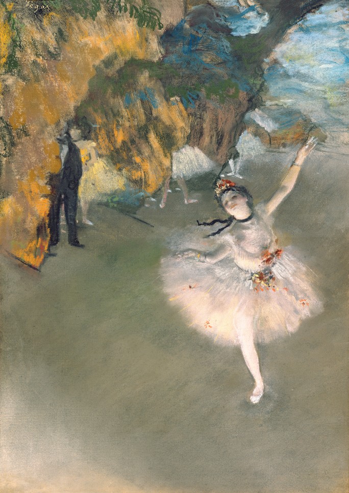 L'Etoile Ou La Danseause Sur La Scene, by Edgar Degas