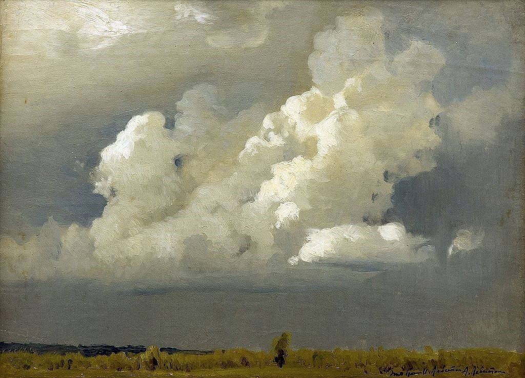 Before the Storm The Cloud by Isaac Levitan
